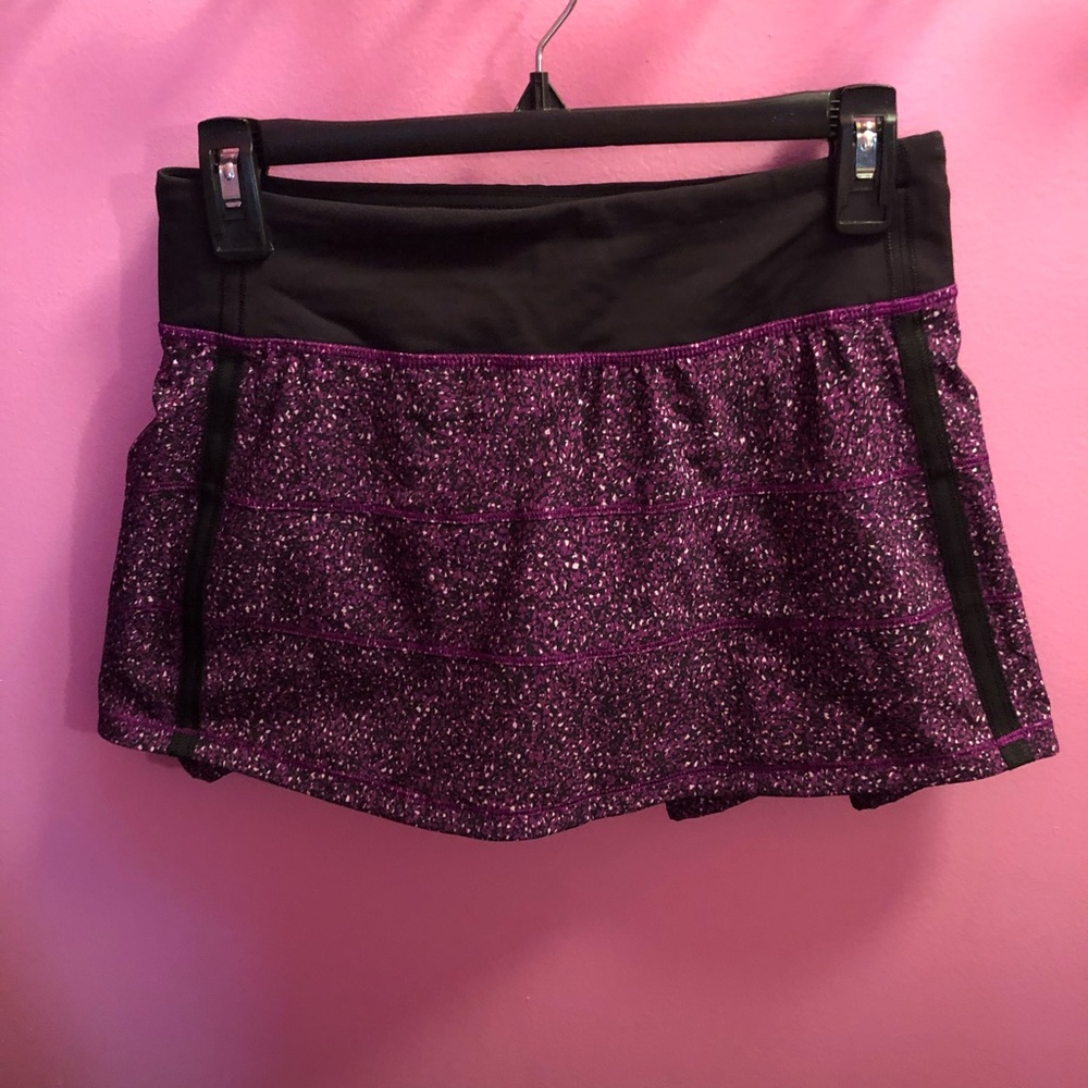 Purple Lululemon Rival Pace Skort